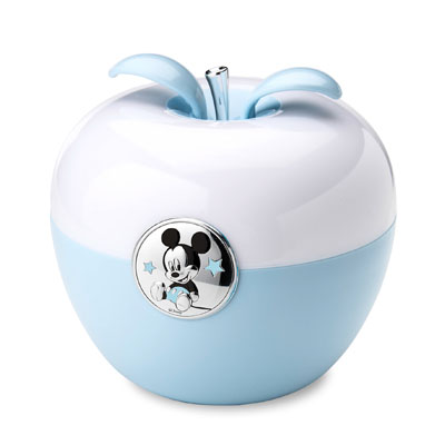 Cornici in argento: Lampada Notte Mela Micky Mouse Celeste